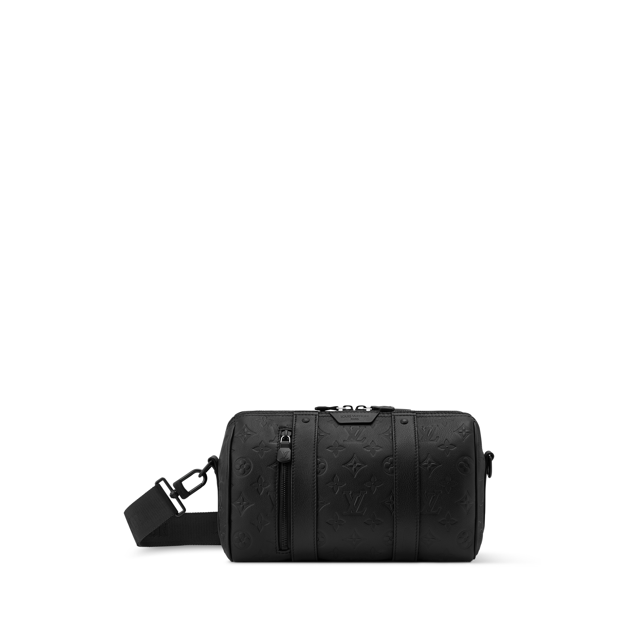 ルイヴィトン　ケース　ブラック　「LV」 City Keepall Monogram Eclipse - Holiday | LOUIS VUITTON